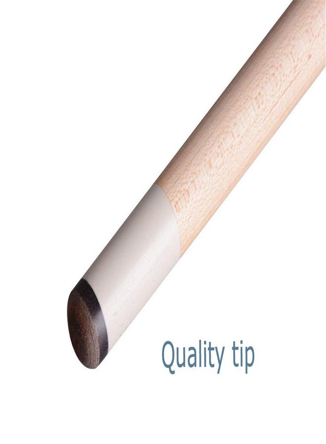 AB Earth 58" Pool Cue/Pool Stick Ergonomic Design Hardwood Canadian Maple 13mm Tip 18-21oz Billiard Cue B1SN, Blue 19oz - Image 5